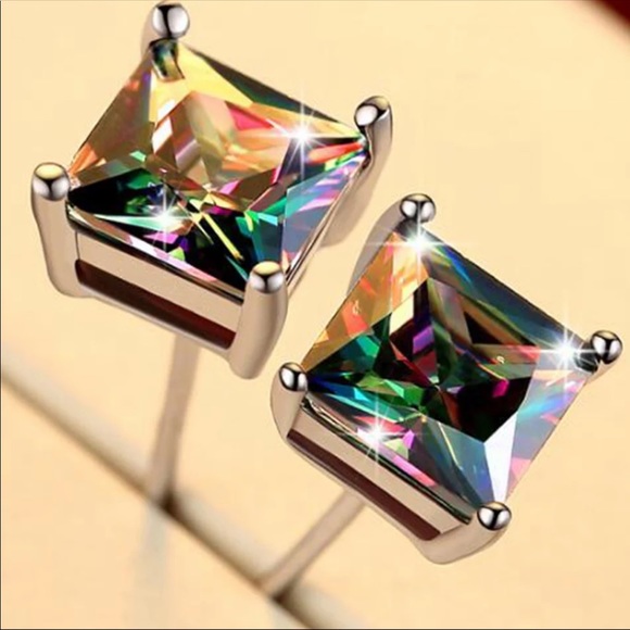 Jewelry - Silver Rainbow 🌈 Stud Earrings